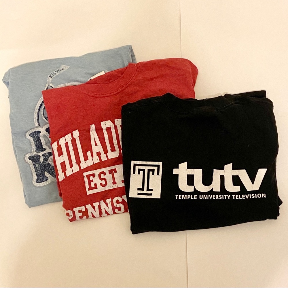Set of 3 Philly t-shirts